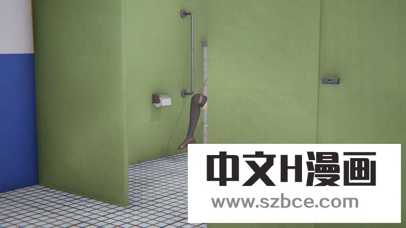 【3D】男公厕惊现黑丝美腿