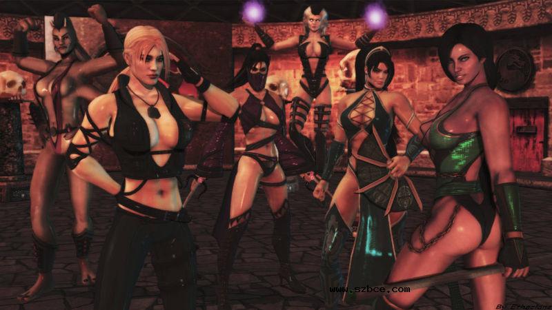 【3D】真人快打女人