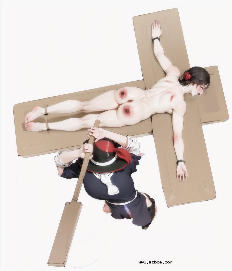 【AI生成】女囚犯被打得屁滚尿流