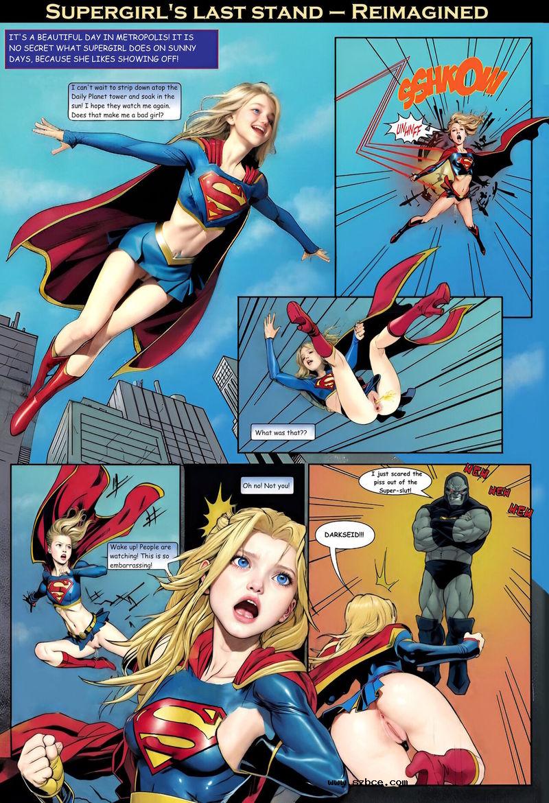 【AI漫画】女超人的最后一战